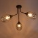 Svetogor chandelier "Age" 3x60W E27 black