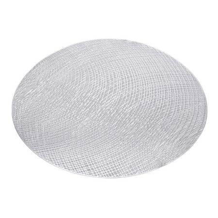 Serving napkin Regent Linea Desco, D = 38 cm, silver color