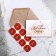 A wedding invitation in the craft envelope "Kraft"