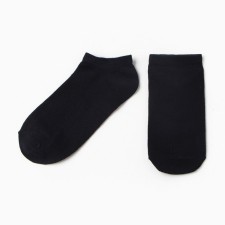 Women's socks shortened minku, dark blue color, rr 36-39 (23-25 ​​cm)