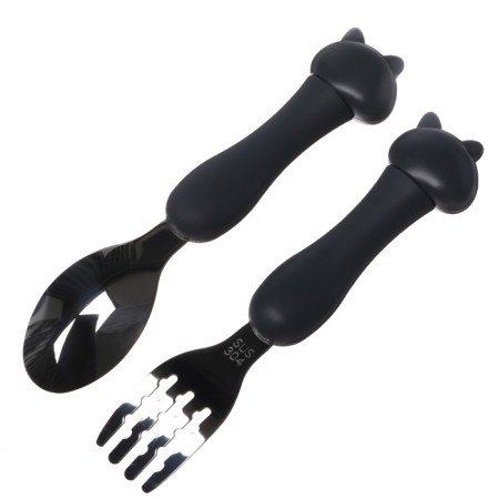 A set of children's cutlery in the case "Puppy", fork, spoon-7