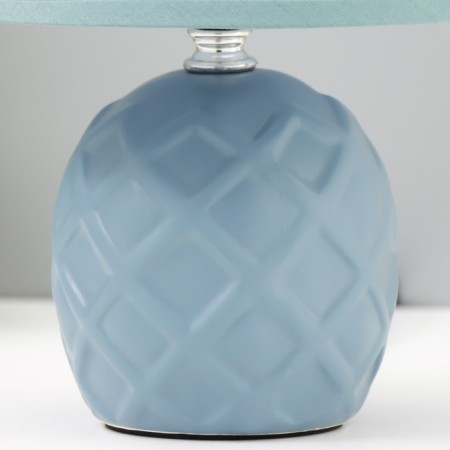 Table lamp 37516/1 1x40W E14 blue 18x18x26 cm Risalux-4