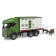 Bruder Scania truck for transportation of animals, with a cow, green color