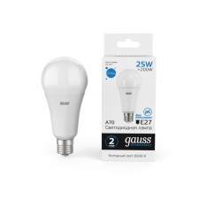LED LED ELEMENTARY 25W A67 6500K cold. Bel. E27 2150LM GAUSS 73235