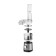 Kitfort KT-1386, 400 watts, 0.6/0.5/0.2 l, silver-black