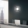 Wall lamp Mantra Mikonos, Led, 1300lm, 4000k, 360x360x43 mm, chromium color