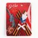 Georgievskaya tape, with a flower on Victory Day "May 9", 10.5 x 14 cm