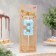 Candle for the cake "ice", number "3, blue