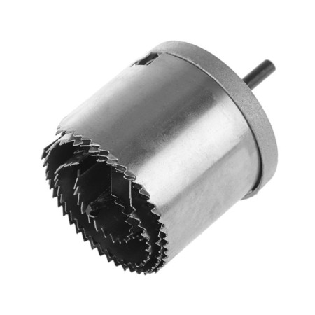 A set of crowns TOP Tools 60H972, with a centering drill, 26-63 x 43 mm, 7 pcs.
