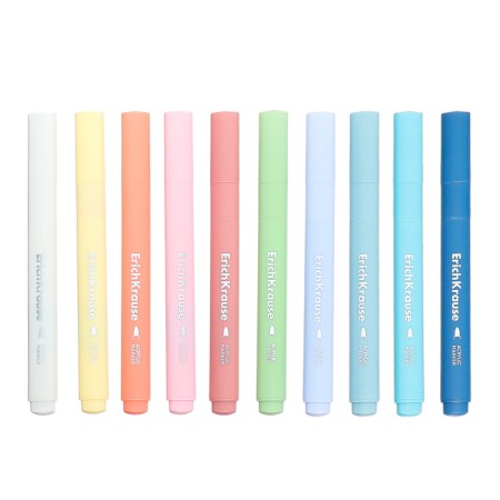 Acrylic markers 10 colors, Erichkrause, Manga with a bullet -shaped tip mix-1