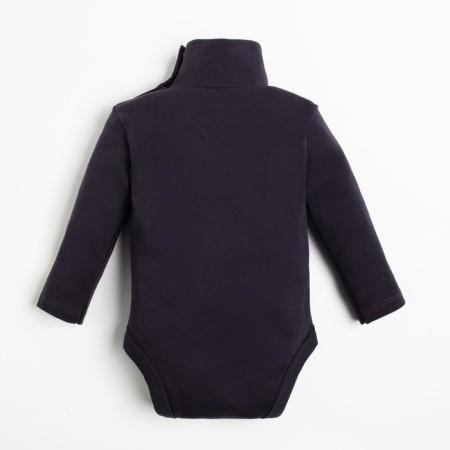 Body (Turtleneck) I, Basic Line, height 62-68 cm, dark gray color-6