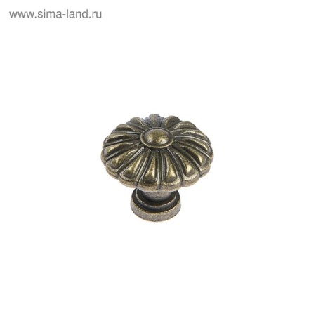 Pen button Vintage 012, bronze color, 8 pcs TMP
