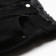 Denim shorts, black color, size 40 (34)