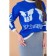 Women's sweatshirt Eliseeva Olesya, size m, blue color