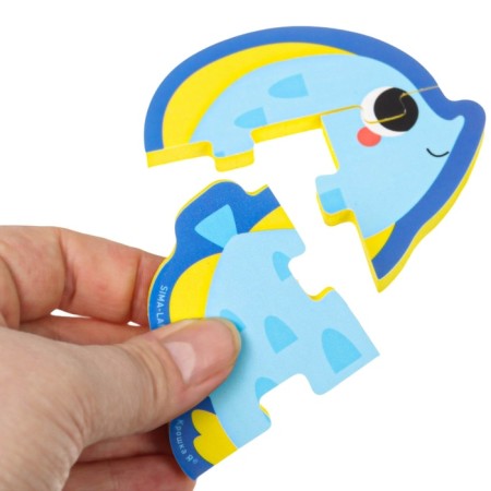 Soft puzzle for kids "sea friends", 5 puzzles, crush me-21