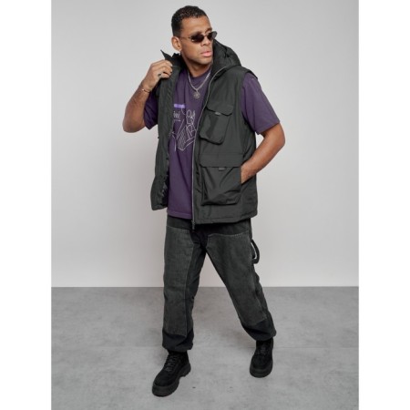 Luy jacket transformer male winter, size 52, black color-12