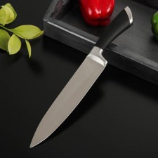 Knife Kitchen share Venus, blade length 20 cm, black color