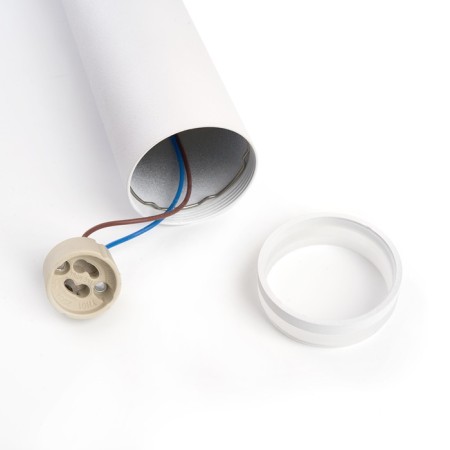 Ceiling light Feron ML1708, IP20, GU10, 35 W, 55x55x280 mm, white color-7
