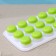 Form for ice and chocolate with a lid of a share, 26 × 12 × 2.5 cm, 21 cells (3 × 3 × 2 cm), color mix