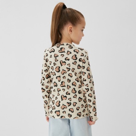 T-shirt with long sleeve KAFTAN LOO LOVE size 30 (98-104cm)-8