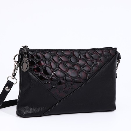 Lightning bag bag, black/purple color-3
