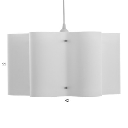 Lamp Bayerlux "Laura" E27 15W white 42x42x22.5-122 cm-4