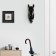 Nast-Hall decor "Horse" 12 x 3.8 cm, black
