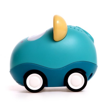 Musical toy "Funny cars", light, green color-2