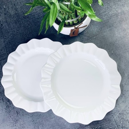Set of plates Lenardi Bamboo, D = 19.5 cm, 6 pcs