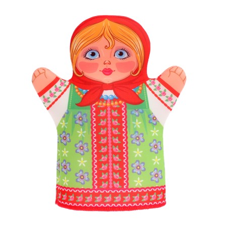 Home Puppet Theater "Masha and the Bear", 6 puppet dolls-8