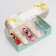 Box for eclairs, confectionery packaging, 5 inserts, “for you”, 25.2 x 15 x 7 cm