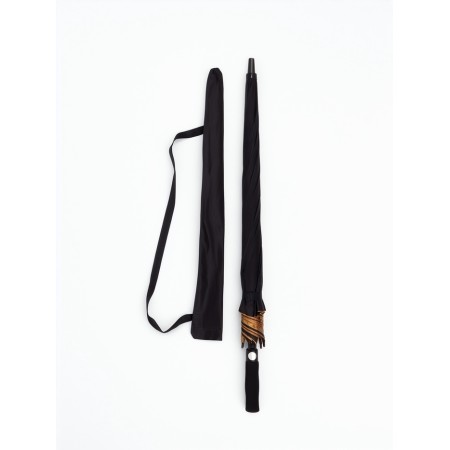 Umbrella is a s/auth r60/70 8sp n/u v/u UV plain handle Poron Black/bronze package package-6