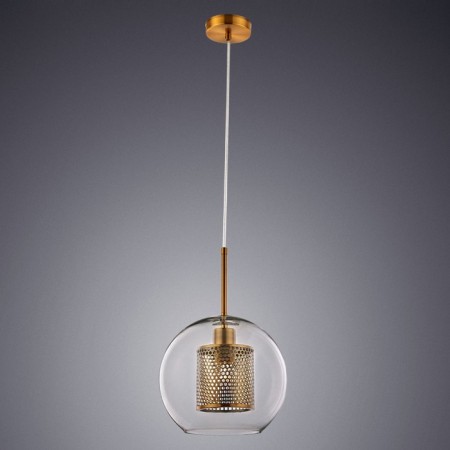 Manchester lamp, 1x60W E27, bronze color-1
