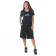 Women's costume bbl, size 48, black color