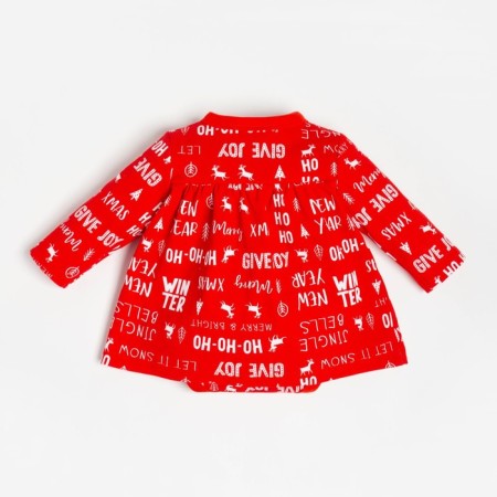 Body dress I am "Joy", height 68-74 cm, red-7