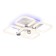 LED ceiling LED Ambrella Acrylica Original FA3861, 70W, LED, white color
