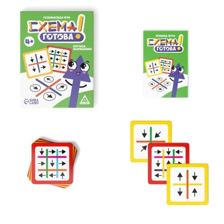 Board game "Scheme is ready", 4+-1