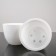 Pot for flowers with an insert "Orion", 3.5 l, white color