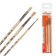 Koz's Casses 3 pieces, calligrata No. 1 (round No. 2, 4; flat No. 6), wooden handle, package