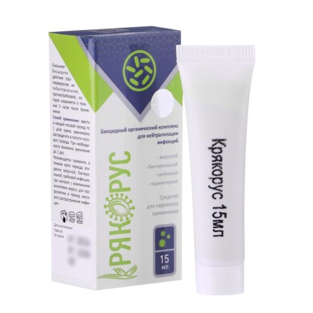 Kryakorus cream-balm, nasal infection neutralizer, 15 ml