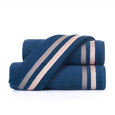 Tmachry Samoilovsky textiles "Iceland", 400 grams, size 100x150 cm, dark blue color-1