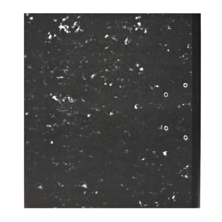 The registrar folder 75 mm, A4, calligrata, economical marble, black, mix-17