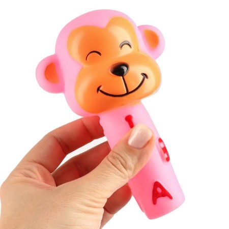 Rubber toy for the bath "Babies: Monkey", Baby Me-4