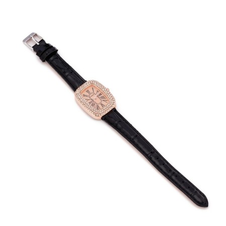 Women's watches women, black strap-3