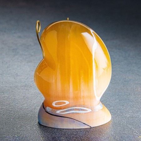 Suvenir "Snail", Big, Selenite-1