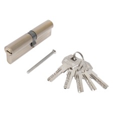 The cylinder mechanism standard Max, 100 mm (50x50), 5 keys, key/key, matte nickel