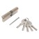 The cylinder mechanism standard Max, 100 mm (50x50), 5 keys, key/key, matte nickel