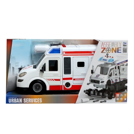 Speech and ambulance designer, light, sound, inertia, 50 parts-12