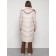 Coat insulated winter female, size 54, beige color