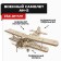 Конструктор из дерева «Армия России», военный самолёт АН-2
